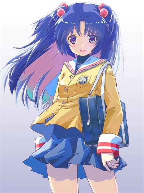 kotomi clannad|clannad okazaki.